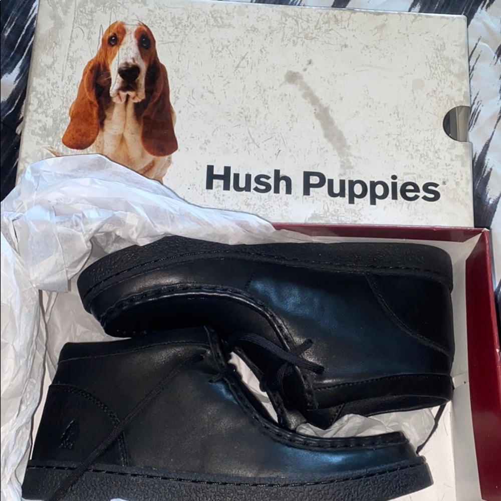 New Hush Puppies size us 3 medium boys